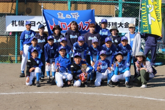 2017/9/3　札幌トヨペット旗 準優勝しました！